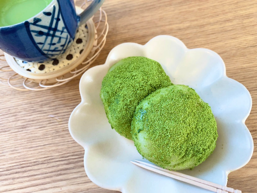 アレンジレシピvol.013「もっちり割れチョコ抹茶もち」